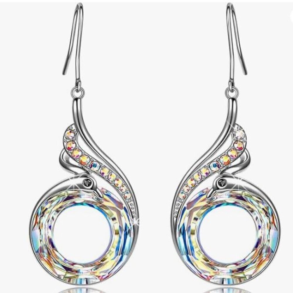 Kate Lynn "Rise From the Ashes" Phoenix Earrings Dangle Earrings